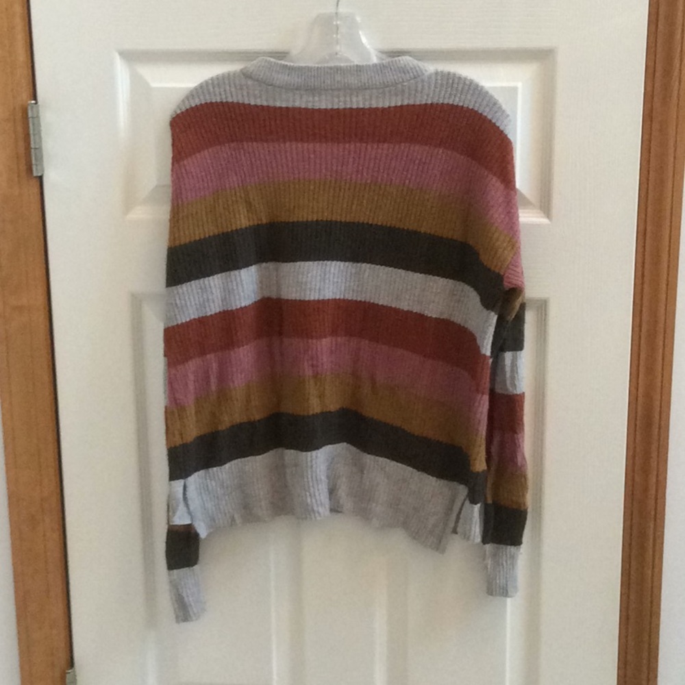Madewell Patch Pocket Pullover Walton Stripe Swea… - image 2